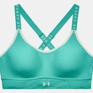 Under Armour Womens Fitted Mid Sports Bra